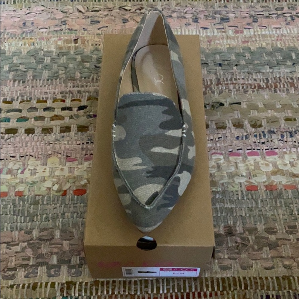 Sugar - Amore Canvas Camo Flats